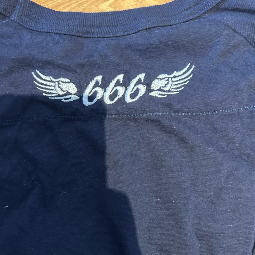 Y2K Graphic T-Shirts in Blue and Brown - Picture 5 of 7